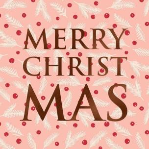 Opakowanie Karnet Merry Christmas Wesołych Świąt