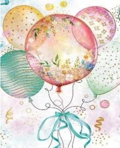 Opakowanie Karnet mini B8 Bukiet balonów