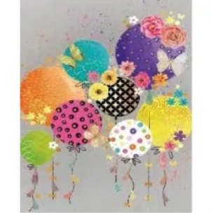 Opakowanie Karnet mini B8 Jaskrawe balony