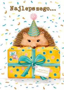 Opakowanie Karnet mini B8 Jeżyk