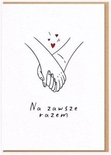 Opakowanie Karnet - na zawsze razem