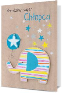 Opakowanie Karnet Narodziny