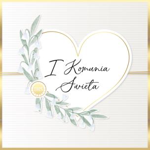 Opakowanie Karnet Primus Komunia KPE-0249