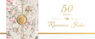 Opakowanie Karnet Rocznica Ślubu 50