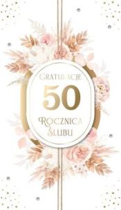 Opakowanie Karnet Rocznica Ślubu 50