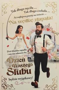 Opakowanie Karnet Ślub