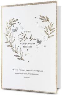 Opakowanie Karnet Ślub