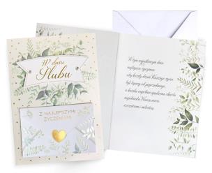 Opakowanie Karnet Ślub koperta