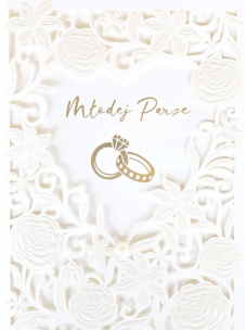 Opakowanie Karnet Ślub laser KP-284