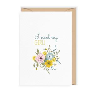 Opakowanie Karnet Ślub - Świadkowa