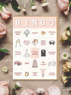 Opakowanie Karnet ślubny BINGO