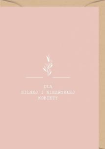 Opakowanie Karnet uniwersalny Dzień Kobiet