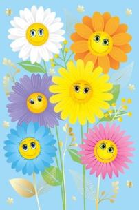 Opakowanie Karnet Uniwersalny - Flower Family