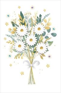 Opakowanie Karnet Uniwersalny - Sweet Flowers
