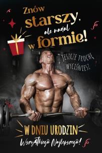 Opakowanie Karnet Urodziny