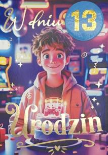 Opakowanie Karnet Urodziny