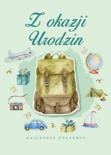 Opakowanie Karnet Urodziny