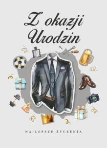 Opakowanie Karnet Urodziny