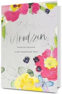 Opakowanie Karnet urodziny