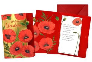 Opakowanie Karnet Urodziny