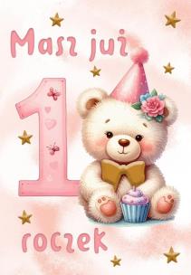 Opakowanie Karnet Urodziny