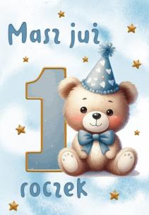 Opakowanie Karnet Urodziny