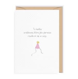 Opakowanie Karnet Urodziny