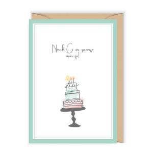 Opakowanie Karnet Urodziny