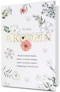 Opakowanie Karnet Urodziny