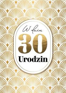 Opakowanie Karnet Urodziny