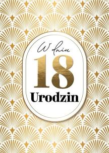 Opakowanie Karnet Urodziny