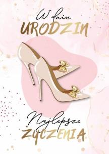 Opakowanie Karnet Urodziny