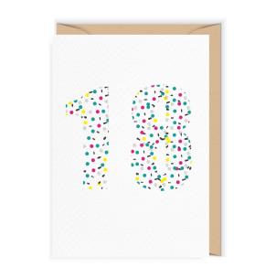 Opakowanie Karnet Urodziny 18