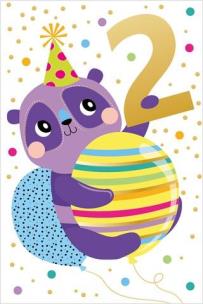 Opakowanie Karnet Urodziny - Birthday 2