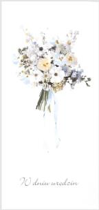 Opakowanie Karnet Urodziny DL U30 - Bukiet kwiatów