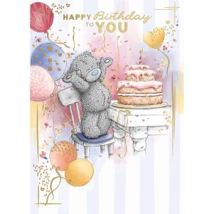 Opakowanie Karnet Urodziny Happy birthday to you