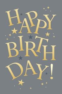 Opakowanie Karnet Urodziny - Magnificent Birthday