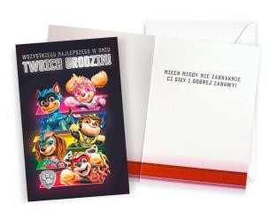 Opakowanie Karnet Urodziny Psi Patrol