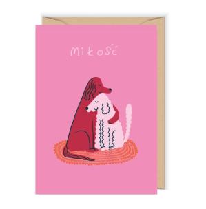 Opakowanie Karnet Walentynki