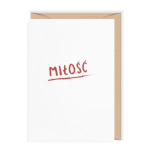 Opakowanie Karnet Walentynki