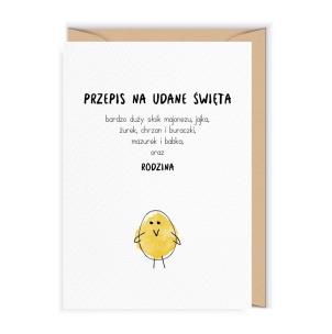 Opakowanie Karnet Wielkanoc