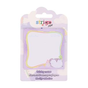 Karteczki samoprzylepne 73x73mm 20K fioletowe. Wydawca: Strigo. Multiszop.pl Opakowanie Karteczki samoprzylepne 73x73mm 20K fioletowe