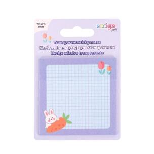 Karteczki samoprzylepne 73x73mm 50K fioletowe. Wydawca: Strigo. Multiszop.pl Opakowanie Karteczki samoprzylepne 73x73mm 50K fioletowe