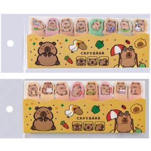Opakowanie Karteczki samoprzylepne ideksujące KAPIBARA