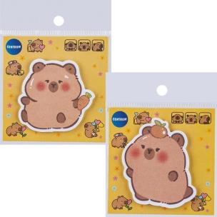 Opakowanie Karteczki samoprzylepne Kapibara 81274 mix