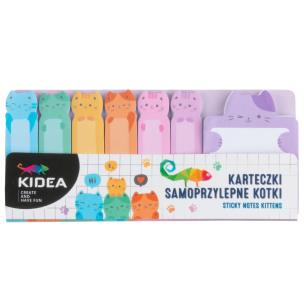 Opakowanie Karteczki samoprzylepne Kotki KIDEA