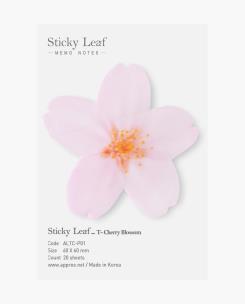 Opakowanie Karteczki samoprzylepne T Wiśnia pink S