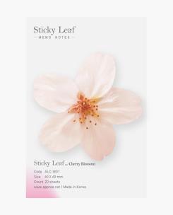 Opakowanie Karteczki samoprzylepne Wiśnia biała S