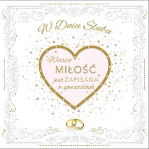 Opakowanie Kartka kw okolicznościowa Ślub