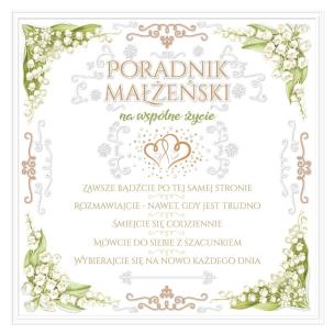 Opakowanie Kartka kw okolicznościowa Ślub